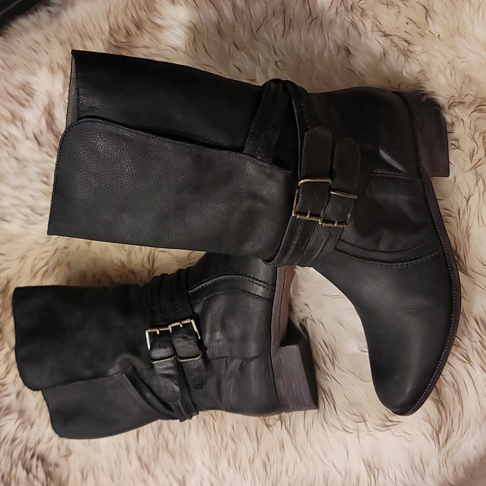 JOIE Slouch Wrap Boots